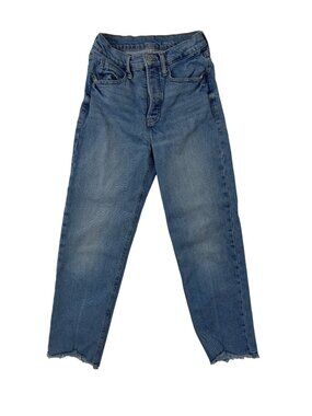 ✨3/$30 Old Navy 0 Extra High Rise Sky Hi Straight Leg Jeans